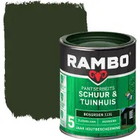 Rambo Pantserbeits Schuur & Tuinhuis zijdeglans dekkend bosgroen 750 ml