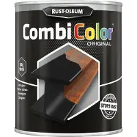 Rust-Oleum Combicolor 7375 Zijdeglans Zwart RAL9005 750 ML