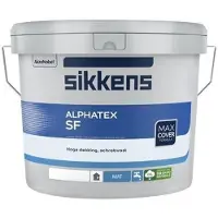 Sikkens Alphatex SF | Matte Muurverf 5 LTR - Donkere kleur|1