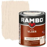 Rambo vloer olie transparant mat whitewash 750 ml