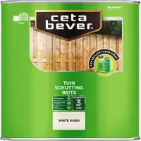 Cetabever Schuttingbeits transparant white wash 2,5 l