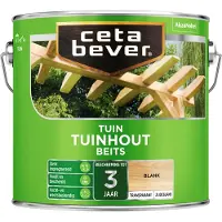 Cetabever tuinhout beits transparant blank 2,5 liter