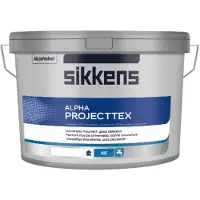 Sikkens Alpha Projecttex | Matte Muurverf 2,5 LTR - Donkere kleur|1