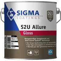 Sigma S2U Allure Gloss | Hoogglans Lakverf Buiten 2,5 LTR - Wit