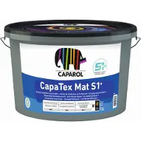 Caparol Capatex Mat S1+ | Matte Muurverf en Plafondverf 5 LTR - Wit