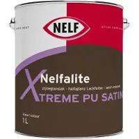 Nelf Nelfalite Xtreme PU Satin | Zijdeglans Buitenlak 1 LTR - Wit