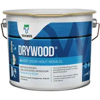 Drywood Verf Voor Hout Nova Glans | Dekkende Houtverf 2,7 LTR - Wit