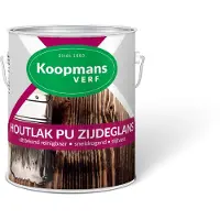 Koopmans Houtlak PU Zijdeglans 750 ML - Kleurloos