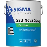 Sigma S2U Nova Spray Primer | Verspuitbare Grondverf Binnen 5 LTR - Wit