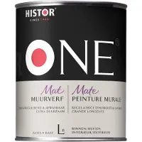 Histor One Muurverf Mat Vochtregulerend & Afwasbaar 1 LTR - Kleur|1|2