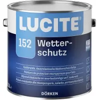 Lucite 152 Wetterschutz | Zijdeglans Grondverf & Lakverf 2,5 LTR - Zwart (1021T)