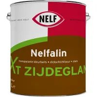 Nelf Nelfalin XT Zijdeglans | Transparante Zijdeglans Beits 1 LTR - Kleurloos
