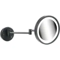Geesa Cosmetic collection scheerspiegel 2-arm led zwart