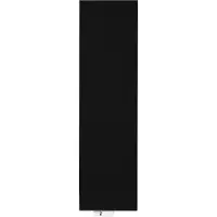 Belrad Seattle designradiator 40x200cm zwart mat