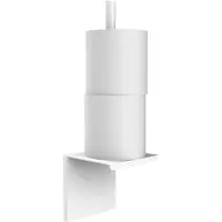 Allibert Reserverolhouder Loft-game - Metaal - Wit Mat