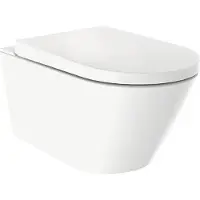 Wiesbaden Douche WC Vesta-ECO Randloos Wandcloset Wit