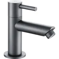 Aloni koudwaterkraan – gunmetal grijs 1/2