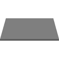 Aloni Wastafelblad MDF – 76 cm – Mat Grijs