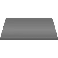 Aloni Wastafeltablet Hout 80x46x3cm Glanzend Grijs