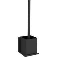 Allibert Wc-borstel Met Houder Loft-game - Metaal - Zwart Mat