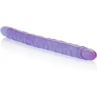 Calexotics - Veined SuperSlim Dong 17.5 in. - Dongs Double Paars