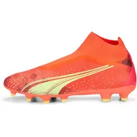 Puma Ultra Match+ LL FG/AG Heren Oranje Voetbalschoenen