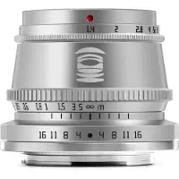 TTArtisan APS-C 35mm f1.4 Fuji X mount Silver