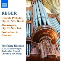 OUTHERE Wolfgang Rübsam - Reger: Organ Works 15 (CD)
