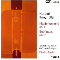 OUTHERE Tobias Koch, Hofkapelle Stuttgart, Frieder Bernius - Burgmüller: Klavierkonzert Op. 1 | Entr'actes Op. 17 (CD)