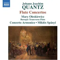 OUTHERE Mary Oleskiewicz, Concerto Armonicao, Miklós Spányi - Quantz: Flute Concertos (CD)