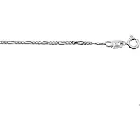 Huiscollectie zilver Zilveren figaro kettingen 1018766