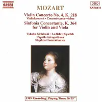 OUTHERE Ladislav Kyselak, Takako Nishizaki, Capella Istropolitana - Mozart: Violin Concerto 4 | Sinfonia Concert (CD)