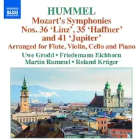 OUTHERE Uwe Grodd, Friedemann Eichhorn, Martin Rummel, Roland Krüger - Hummel: Arrangements Of W.A.Mozart's Symphonies (CD)