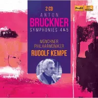 OUTHERE Münchner Philharmoniker, Rudolf Kempe - Bruckner: Symphonies 4 & 5 (2 CD)