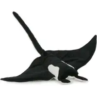 Semo Knuffeldier rog/reuzenmanta - pluche knuffel - 51 cm - zeedier knuffelthema