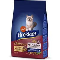 Affinity Brekkies 3kg Brekkies Delicious Kip, Kalkoen & Kwartel Kattenvoer