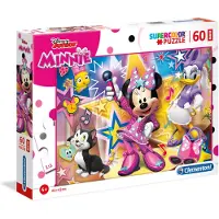 Clementoni - Puzzel - 60 Stukjes - Minnie Mouse Happy Helper - Puzzel Voor Kinderen vanaf 4 Jaar