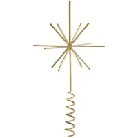 Ferm Living Christmas Tree Top Ster Brass