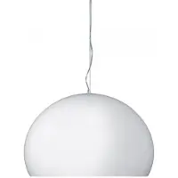 Kartell Big FL/Y Hanglamp White Glossy Opaque