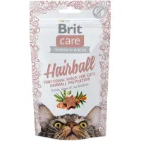 Brit 3x50g Hairball Cat Snack