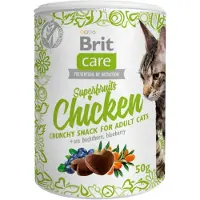 Brit 3x100g Cat Snack Superfruits & Kip Kattensnacks