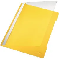 Leitz Standaard plastic snelhechter 4191 A4 polypropyleen 60 vel geel