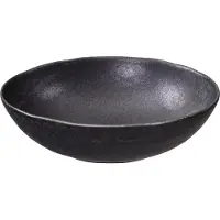 Tokyo Design Studio - Onyx Noir - Matzwarte Kom - 17 x 15.3 x 5cm - 500ml