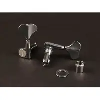 Gotoh GB-350-5-C machine heads for bass guitar, 5-string, 4x left+1x right, lightweight resolite, chrome
