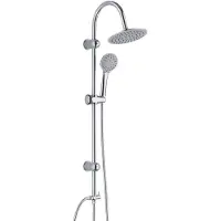 Schutte 60050 JAMAICA FRESH Douchesysteem | Chroom | Ø 150 mm - 60050