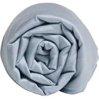 Yumeko Kinderlaken Katoensatijn 120x150 Blauw - Eco, Bio & Fairtrade