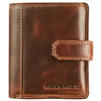 Maverick - Kaarthouder The Original compact RFID leer bruin