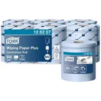 Tork Navulling voor centrefeed handdoekdispenser blauw (6 stuks)