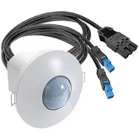 ESYLUX EP10424663 Aanwezigheidsmelder (plafond) Inbouw (in muur) 106 °, 360 ° Wit