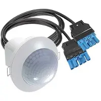 ESYLUX EP10424854 Aanwezigheidsmelder (plafond) Inbouw (in muur) 152 °, 360 ° Wit IP20